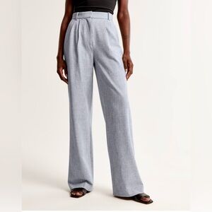 Abercrombie & Fitch Sloane Tailored Wide Leg Pants NWT